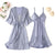 Ladies Night Dress With Matching Robe - minxxshop.com