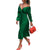 Elegant Fit And Flare Pleated Satin Dress - minxxshop.com