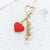 Pearl & Hearts Keychain - minxxshop.com