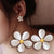 five-leaves-white-daisy-clip-earring