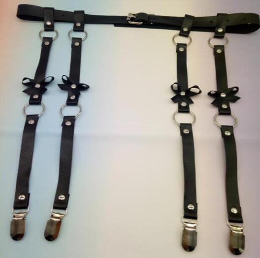 Leather Waist Garter Belts For Stockings - minxxshop.com