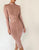 Nude Long Sleeve Bandage Dress - minxxshop.com
